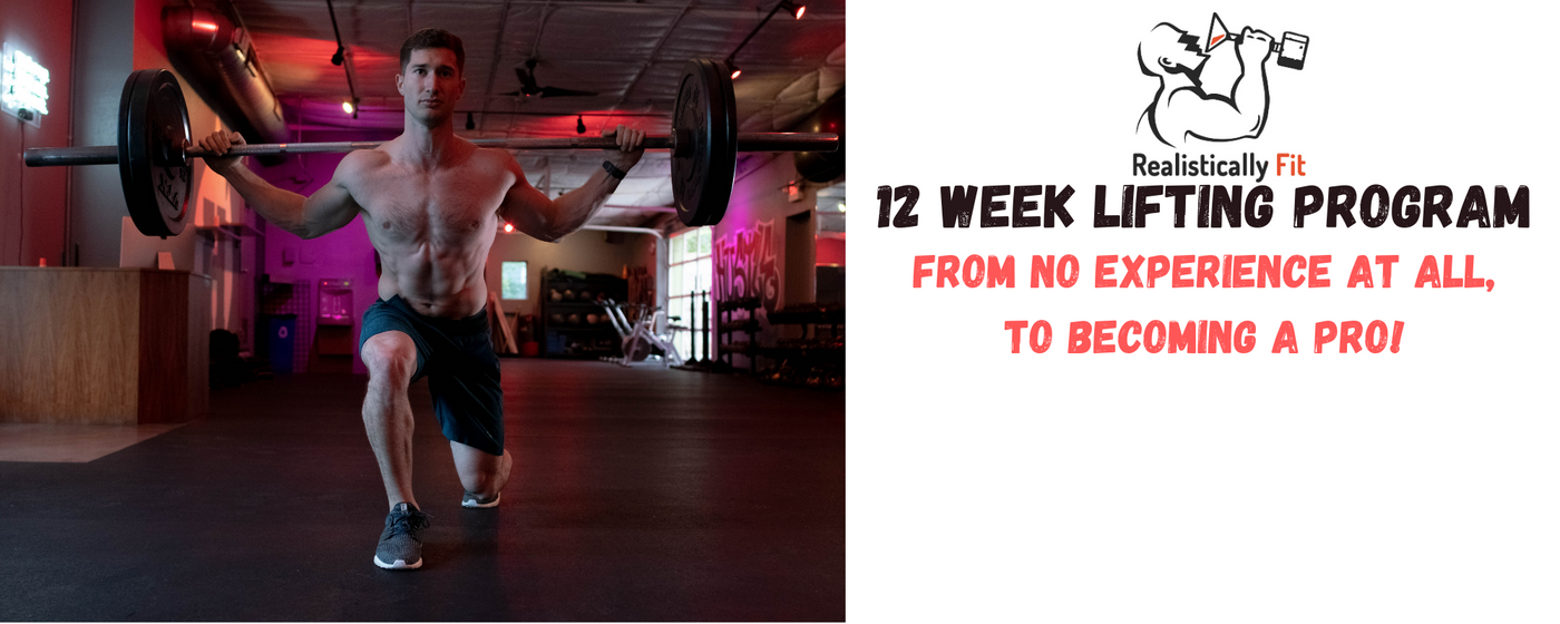 The Smart Weightlifting Program for Beginners | Realistically Fit ...